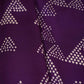 Purple Tropical Print Modal Satin Fabric SF-27583