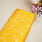 Yellow Tropical Print Modal Satin Fabric SF-27585