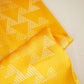Yellow Tropical Print Modal Satin Fabric SF-27585