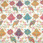 White With Multicolour Floral Zari Embroidery Crepe Fabric VPC-27791