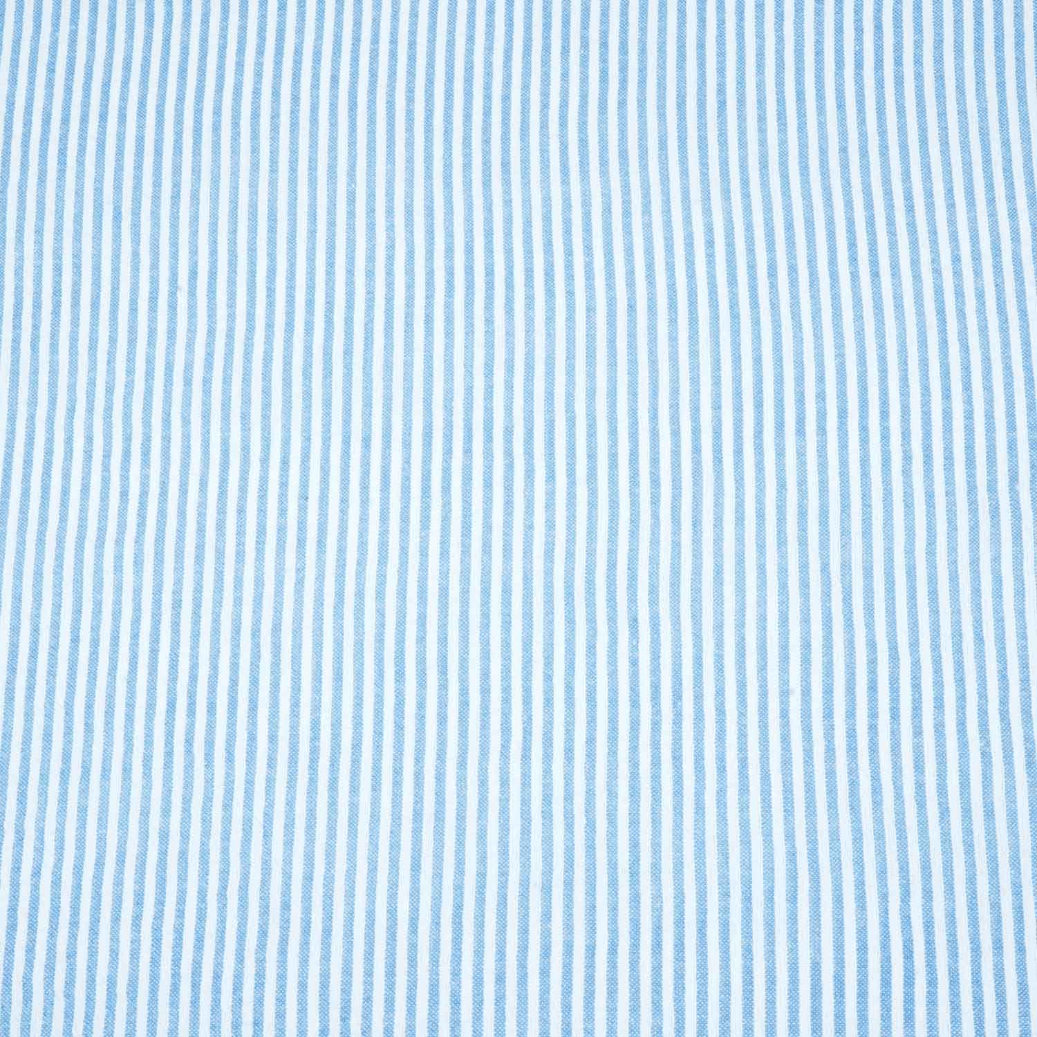 Blue Stripe Seer Sucker Cotton Fabric LSF-27794