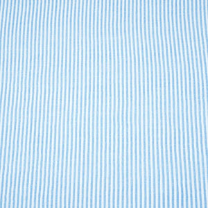 Blue Stripe Seer Sucker Cotton Fabric LSF-27794