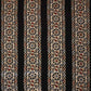 Black Ajrakh Print Mashru Silk Fabric IA-27798