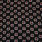 Black Ajrakh Print Mashru Silk Fabric IA-27801