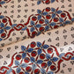 Beige Ajrakh Print Mashru Silk Fabric IA-27803