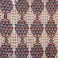 Beige Ajrakh Print Mashru Silk Fabric IA-27803