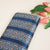 Blue Ajrakh Print Mashru Silk Fabric IA-27807