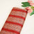 Red Ajrakh Print Mashru Silk Fabric IA-27815