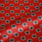Red Ajrakh Print Mashru Silk Fabric IA-27816