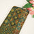 Green Ajrakh Print Mashru Silk Fabric IA-27817