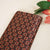 Brown Ajrakh Print Mashru Silk Fabric IA-27819