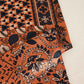 Peach Arakh Print Mashru Silk Fabric IA-27821