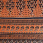 Peach Arakh Print Mashru Silk Fabric IA-27822