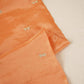 Peach Zari Embroidery Tissue Fabric SC-27823