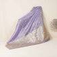 Lavender Zari Embroidery Tissue Fabric SC-27825