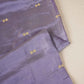 Lavender Zari Embroidery Tissue Fabric SC-27825