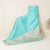 Blue Zari Embroidery Tissue Fabric SC-27827
