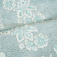 Blue Floral Zari Embroidery Tissue Fabric SC-27834