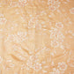 Peach Floral Zari Embroidery Tissue Fabric SC-27835