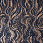 Navy Blue Cutdana Embroidery Sequins Georgette Fabric AF-27841
