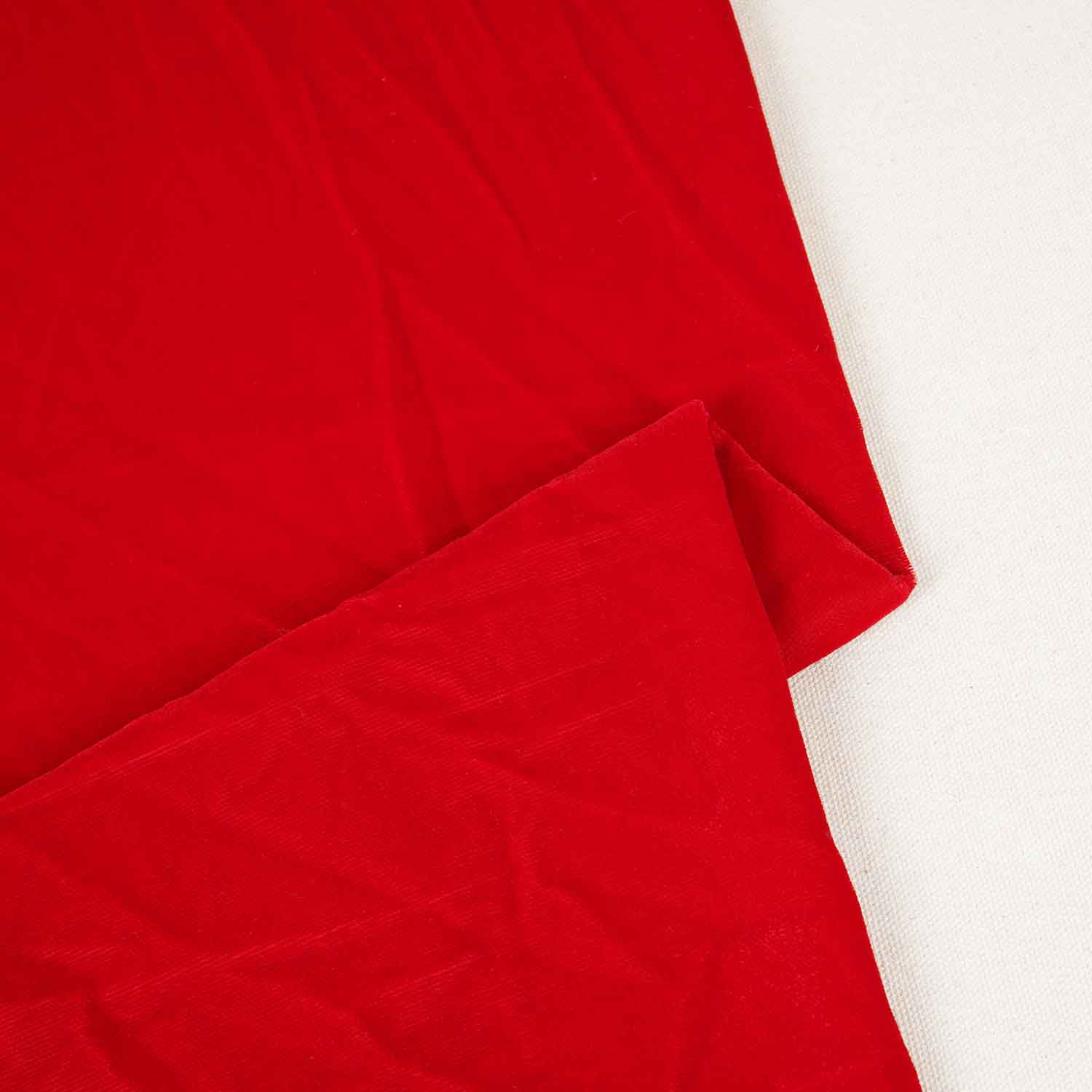 Red Solid Micro Velvet 9000 MSMR-27846 - TradeUNO