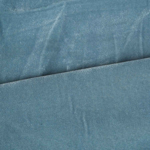Sea Blue Solid Micro Velvet 9000 MSMR-27855 - TradeUNO