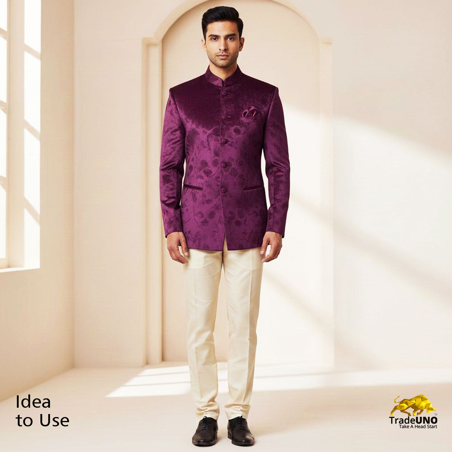 Light Purple Solid Micro Velvet 9000 MSMR-27856 - TradeUNO