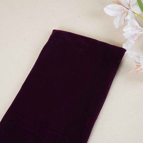 Dark Purple Solid Micro Velvet 9000 MSMR-27857