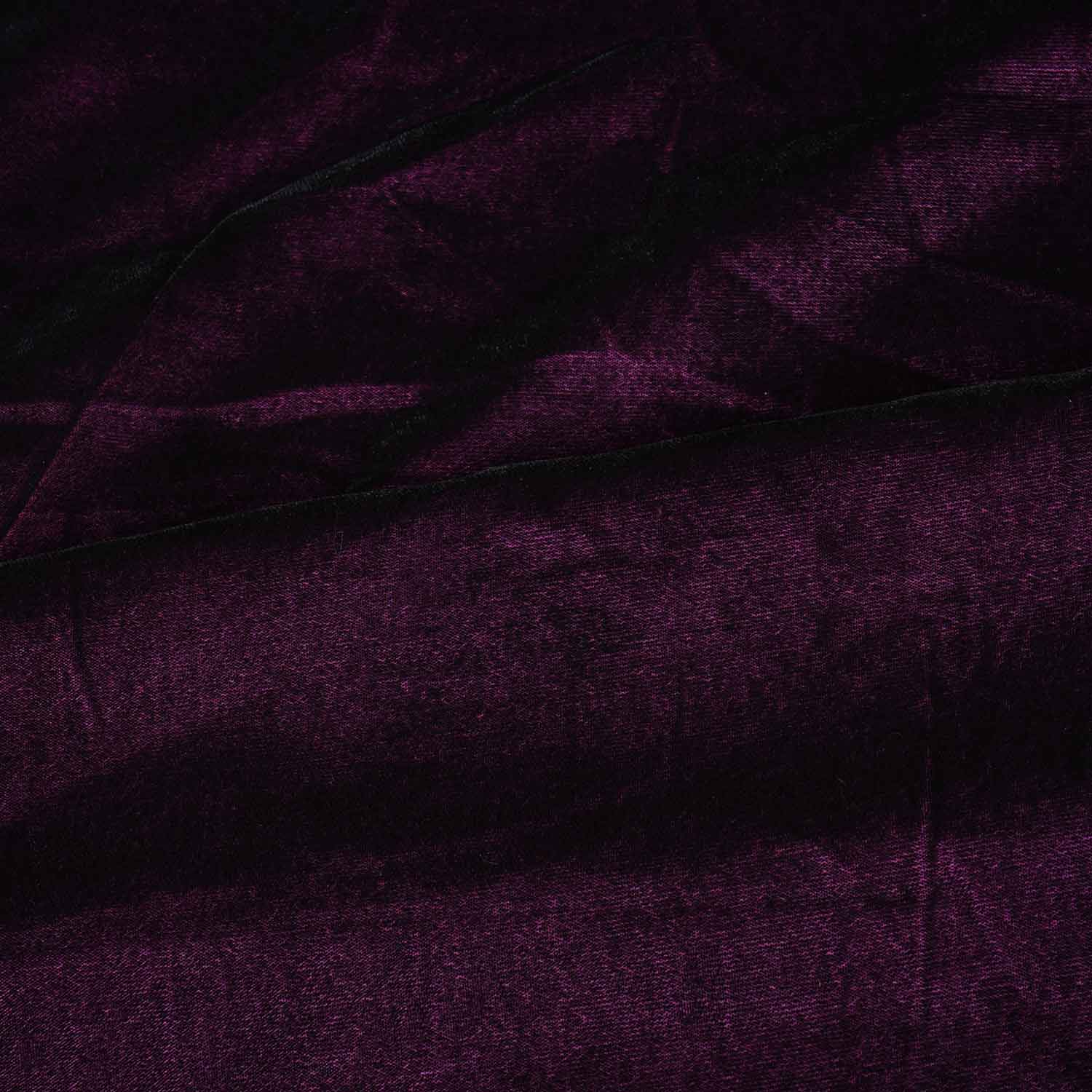 Dark Purple Solid Micro Velvet 9000 MSMR-27857 - TradeUNO