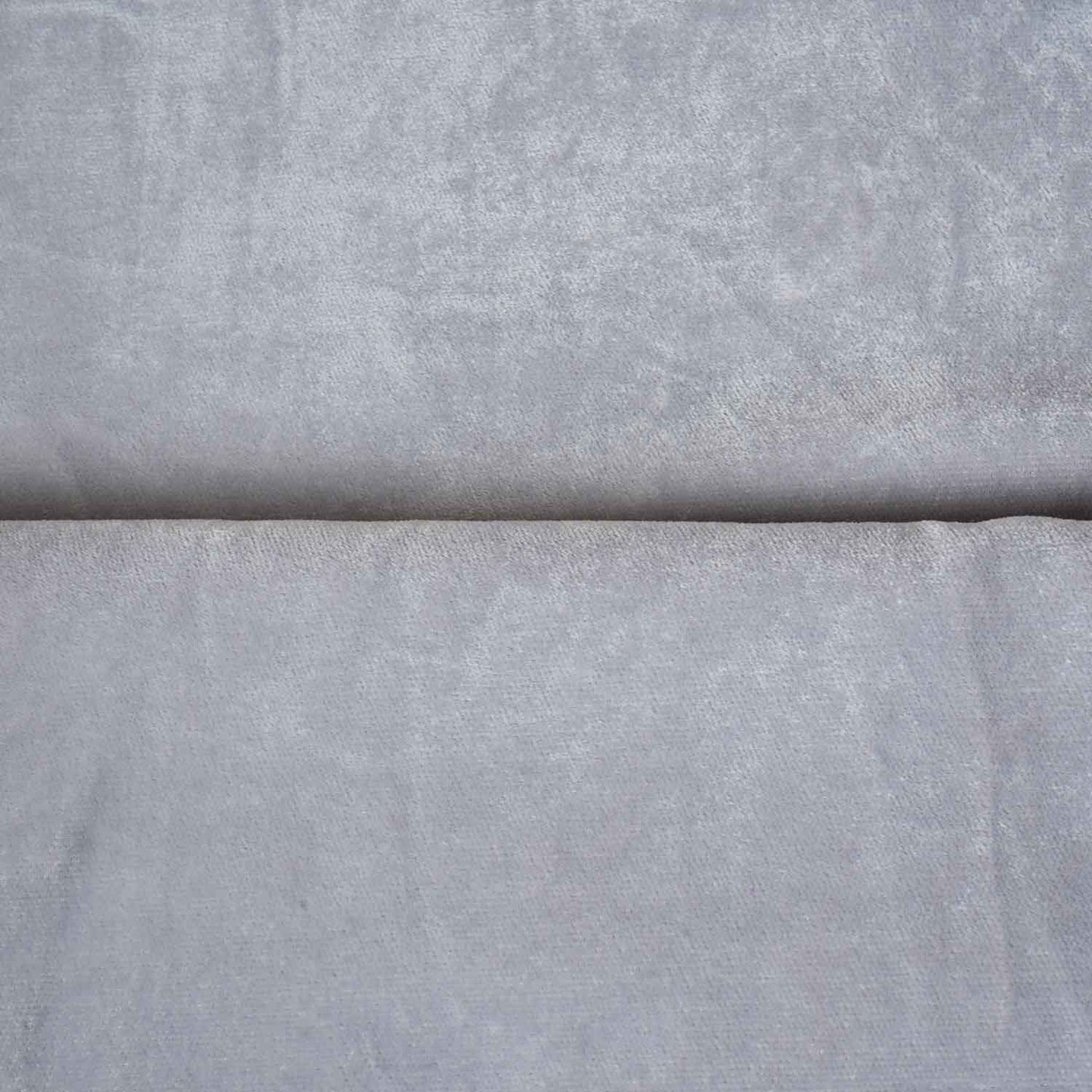 Silver Grey Solid Micro Velvet 9000 MSMR-27858