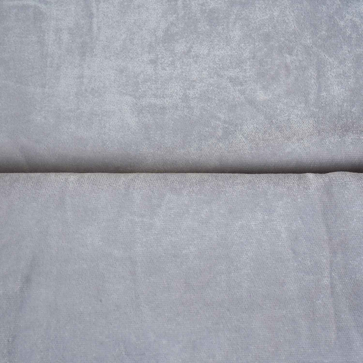 Silver Grey Solid Micro Velvet 9000 MSMR-27858 - TradeUNO
