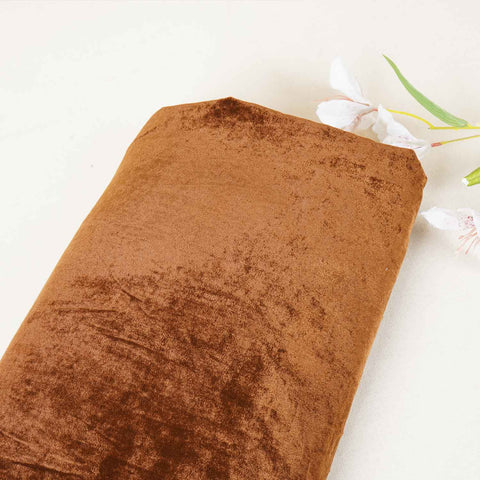 Golden Brown Solid Micro Velvet 9000 MSMR-27860