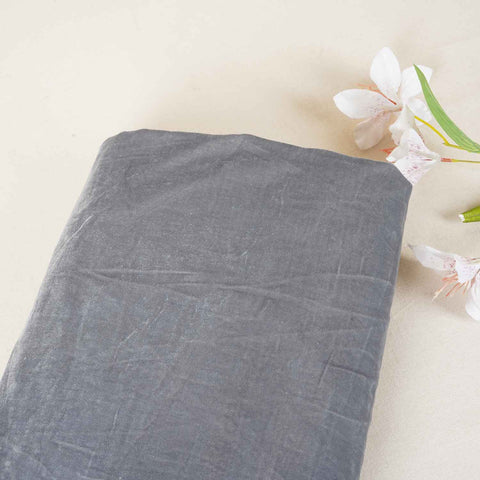 Dark Grey Solid Micro Velvet 9000 MSMR-27861