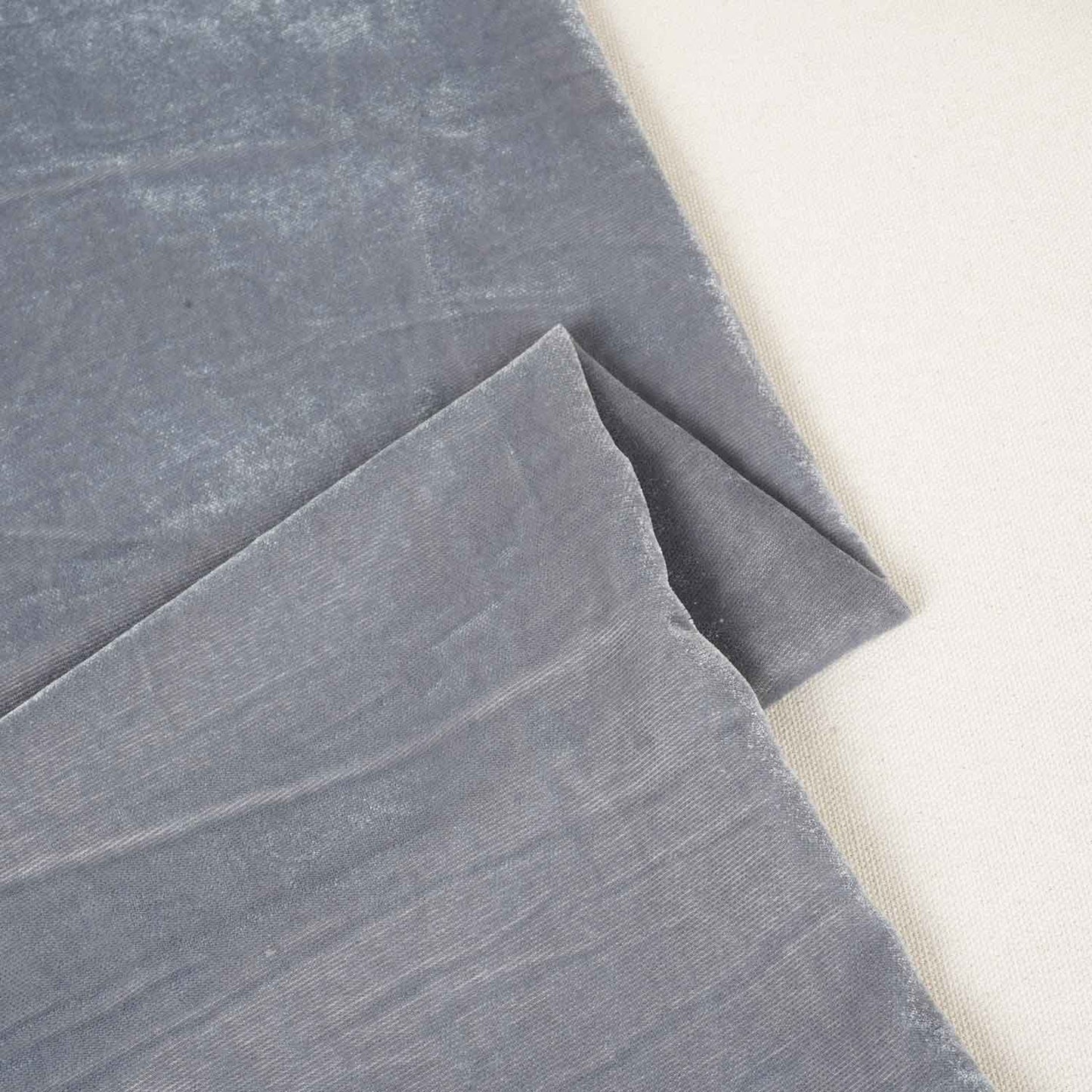 Dark Grey Solid Micro Velvet 9000 MSMR-27861