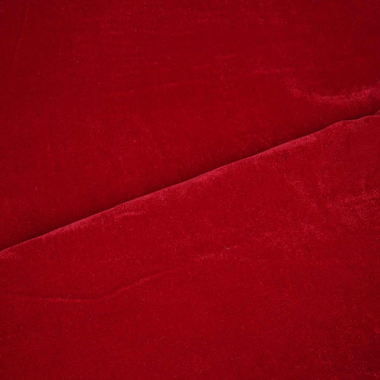 Red Solid Micro Velvet 9000 MSMR-27863 - TradeUNO