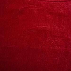 Red Solid Micro Velvet 9000 MSMR-27863 - TradeUNO