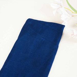 Blue Solid Micro Velvet 9000 MSMR-27866 - TradeUNO