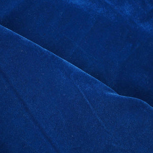 Blue Solid Micro Velvet 9000 MSMR-27866 - TradeUNO