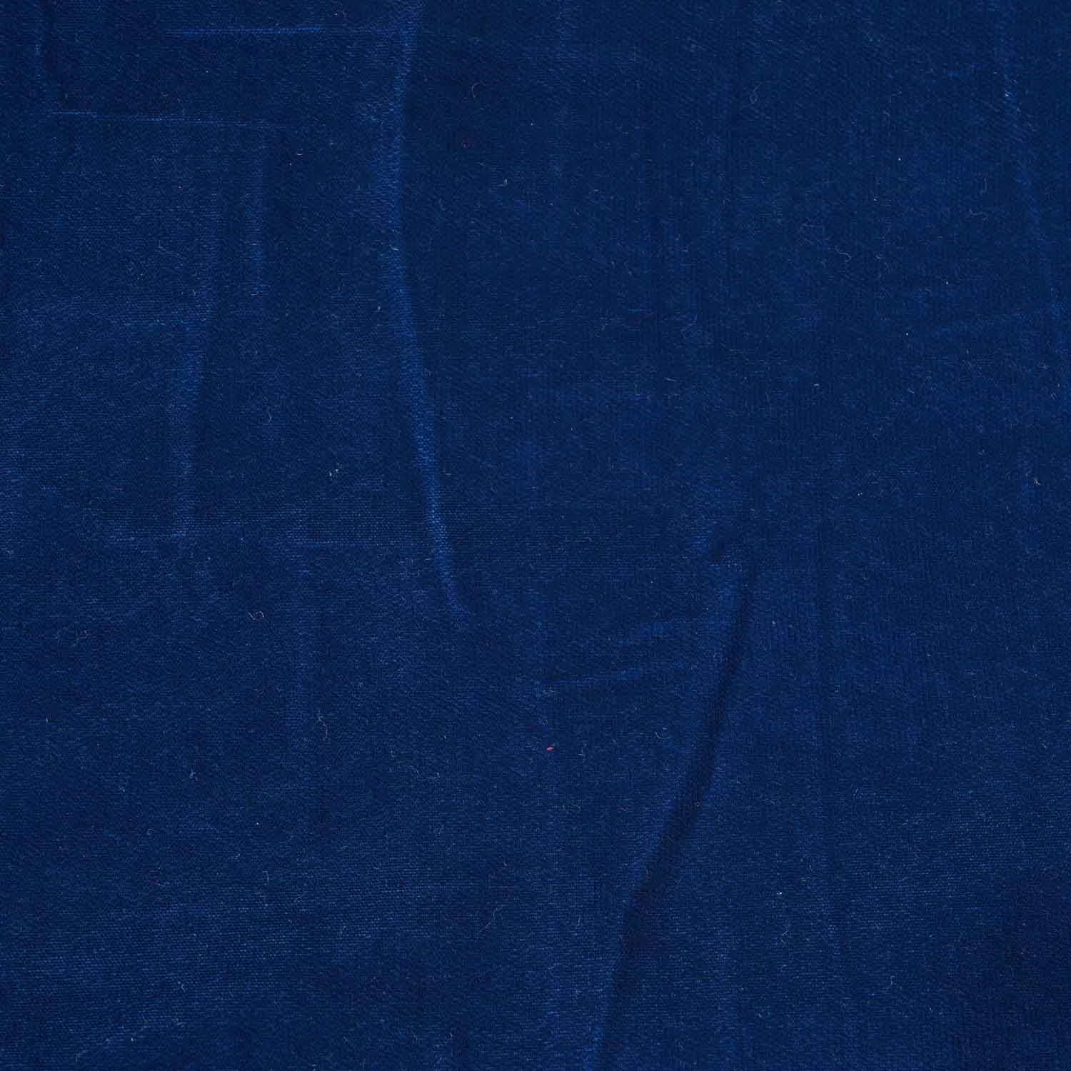 Blue Solid Micro Velvet 9000 MSMR-27866 - TradeUNO