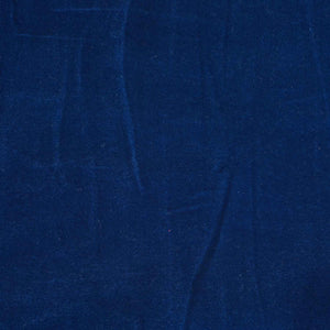Blue Solid Micro Velvet 9000 MSMR-27866 - TradeUNO