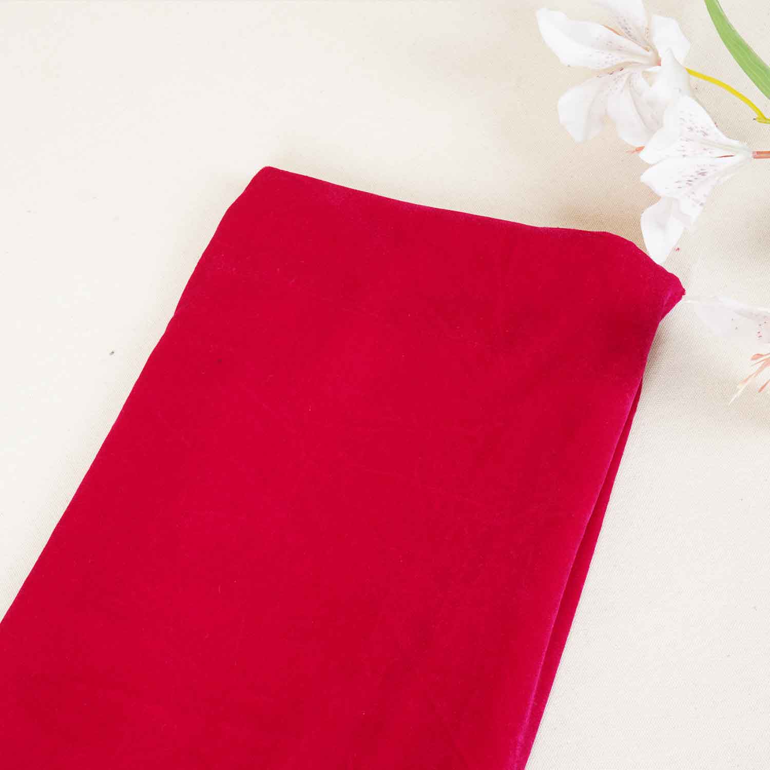 Magenta Solid Micro Velvet 9000 MSMR-27869 - TradeUNO