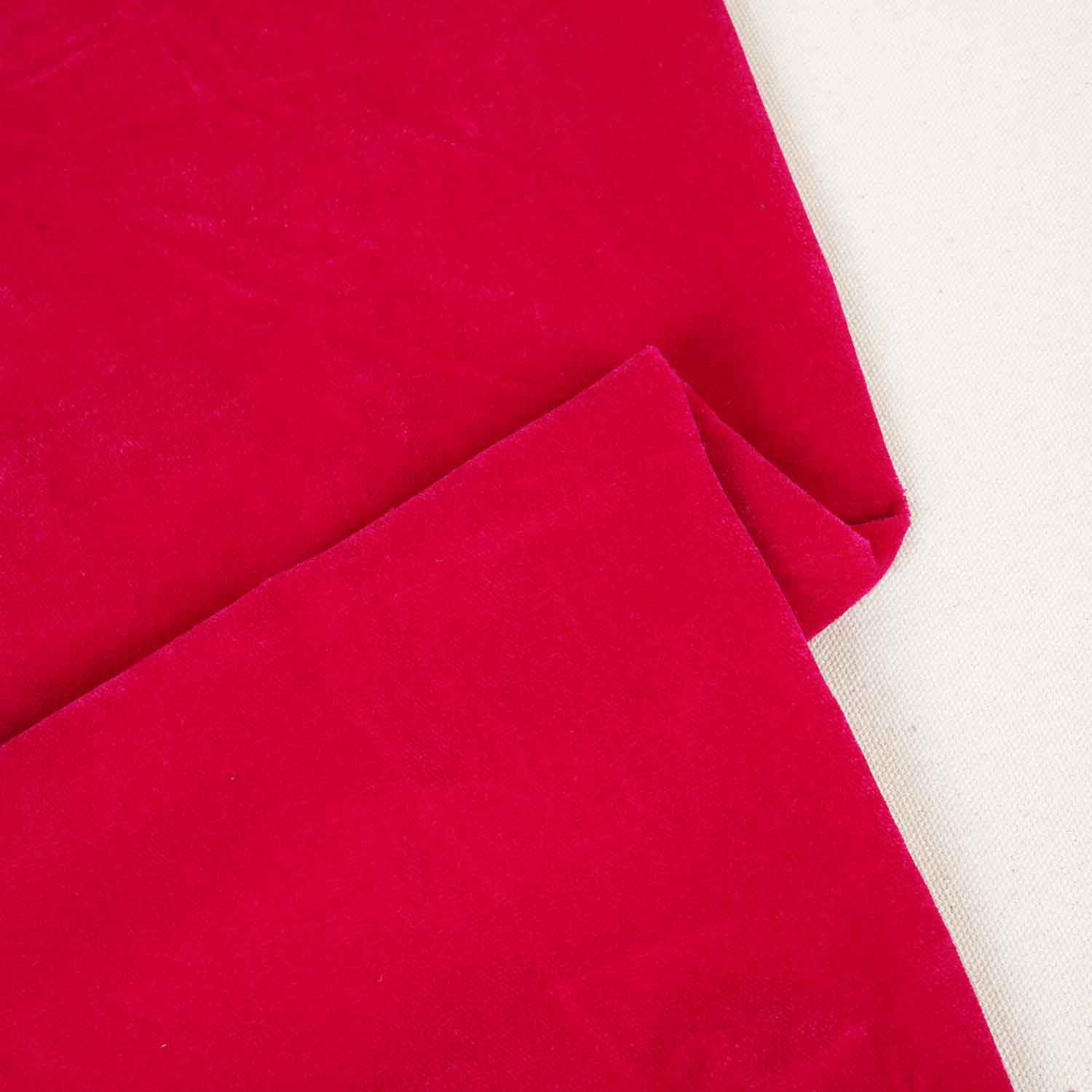 Magenta Solid Micro Velvet 9000 MSMR-27869 - TradeUNO