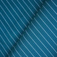 Teal Blue Stripe Yarn Dyed Poplin Fabric LSF-27876