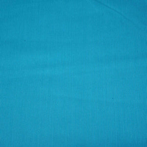 Sea Blue & White Stripe Yarn Dyed Poplin Fabric LSF-27880
