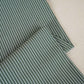 Parrot Green & White Stripe Yarn Dyed Poplin Fabric LSF-27881