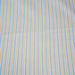 Mustard & Light Blue Stripe Yarn Dyed Poplin Fabric LSF-27884