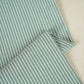 Parrot Green & White Stripe Yarn Dyed Poplin Fabric LSF-27885