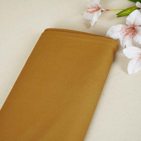 Mustard Solid Poplin Fabric LSF-27886