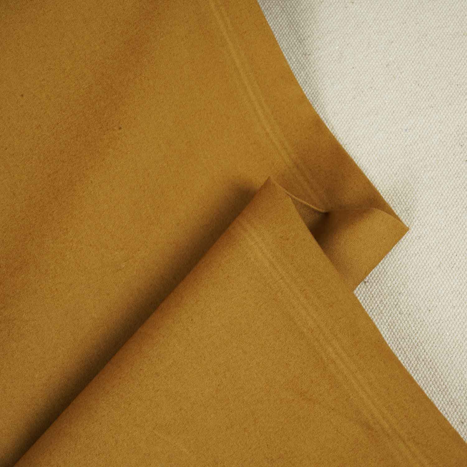 Mustard Solid Poplin Fabric LSF-27886