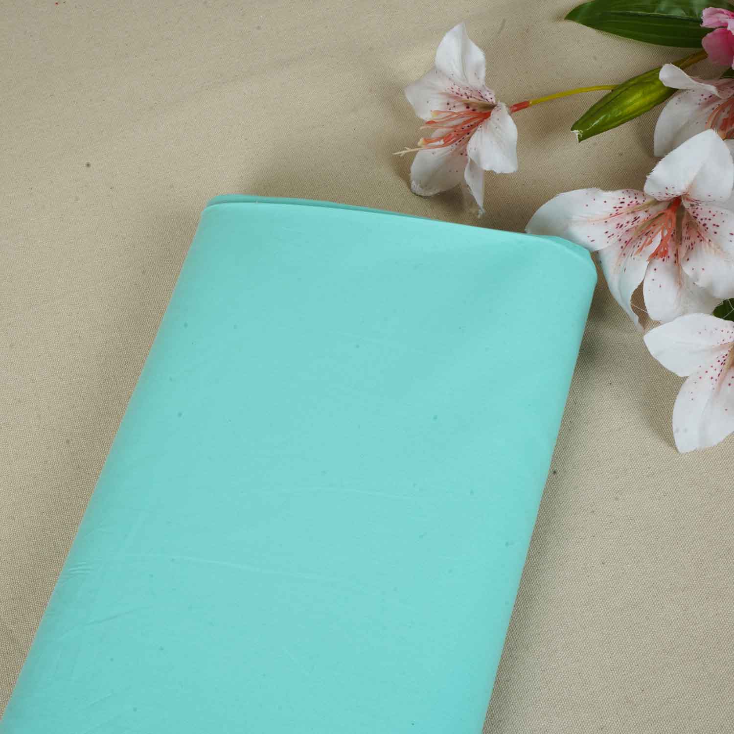 Light Green Solid Poplin Fabric LSF-27887